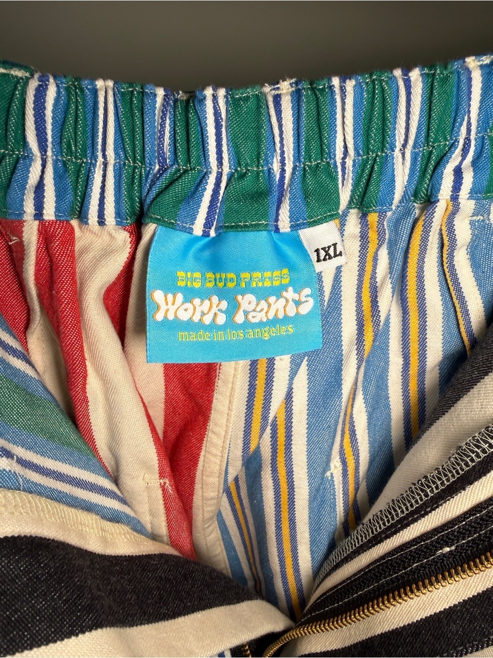 BIG BUD PRESS - Multi-Stripe Work Pants in 1XL - Picture 7 of 15